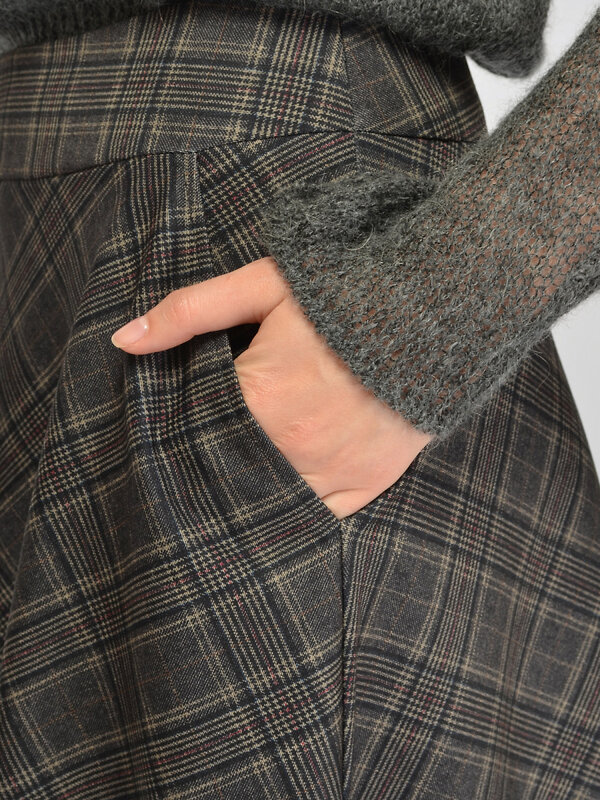 VISERDI Юбка 570400 1960-срк 9451235 серый