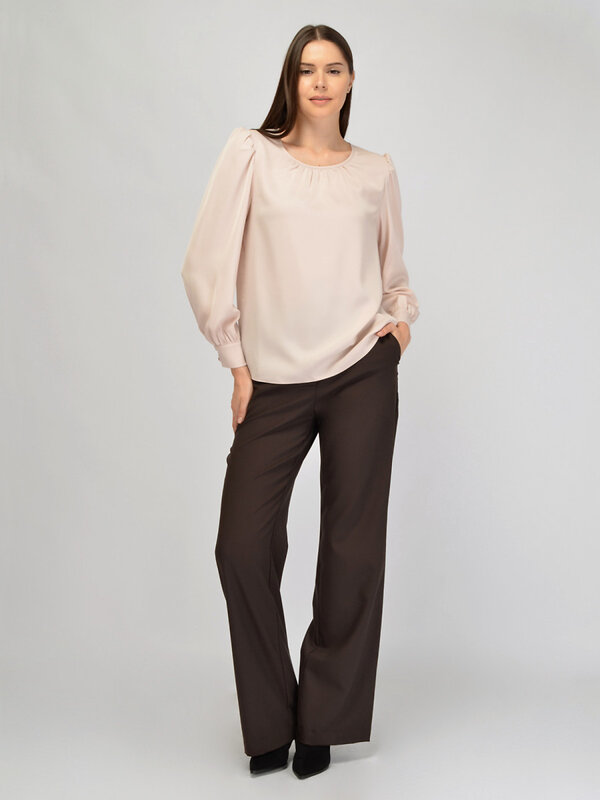 VISERDI Блузка 570403 10445-беж 1451165 молочный