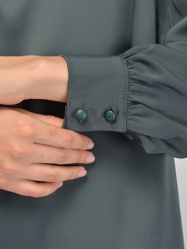 VISERDI Блузка 570404 10445-тзл 1451165 серо-зеленый