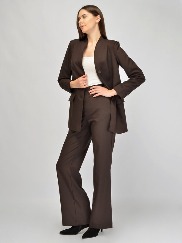 VISERDI Брюки 570407 10443-ткр 8451465 коричневый