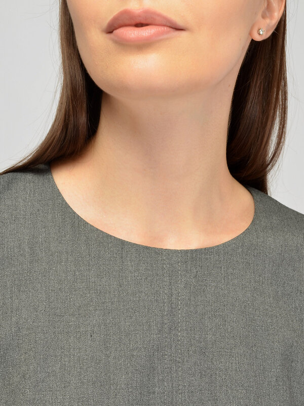 VISERDI Платье 570410 10449-сер 4451850 серый