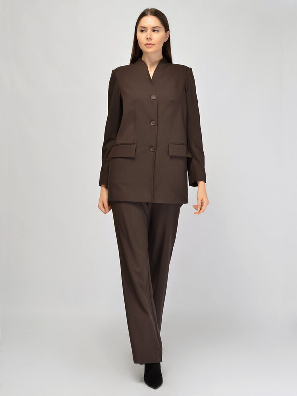 VISERDI Жакет 570413 10442-ткр 6453050 коричневый