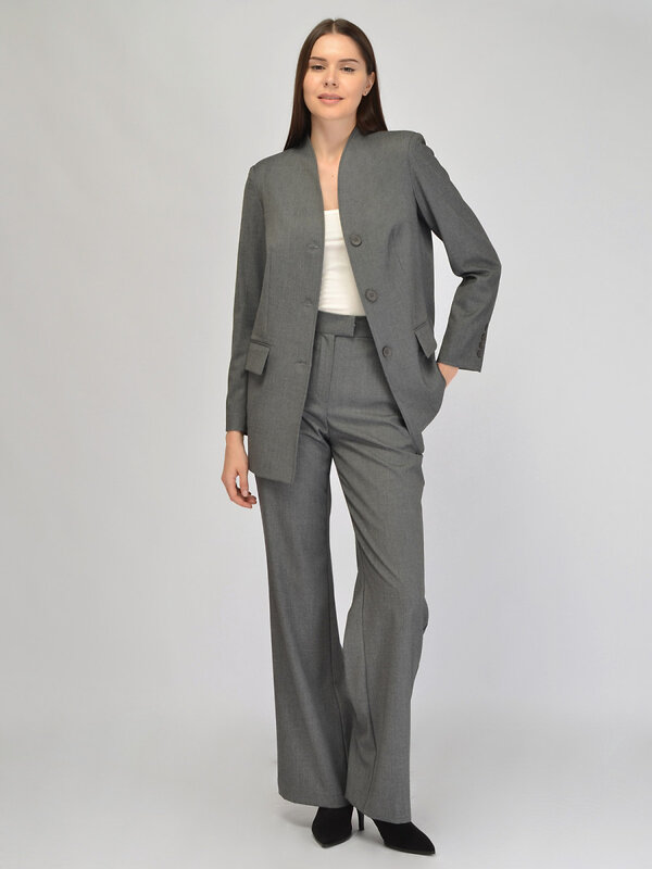 VISERDI Жакет 570414 10442-сер 6453050 серый