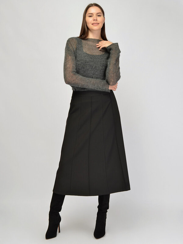 VISERDI Юбка 570418 10441-чер 9451380 черный