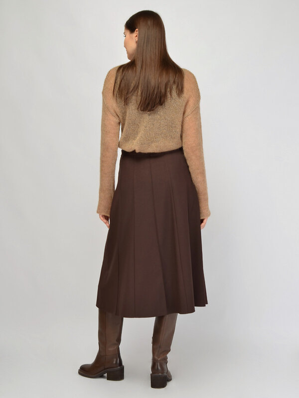 VISERDI Юбка 570419 10441-ткр 9451380 коричневый