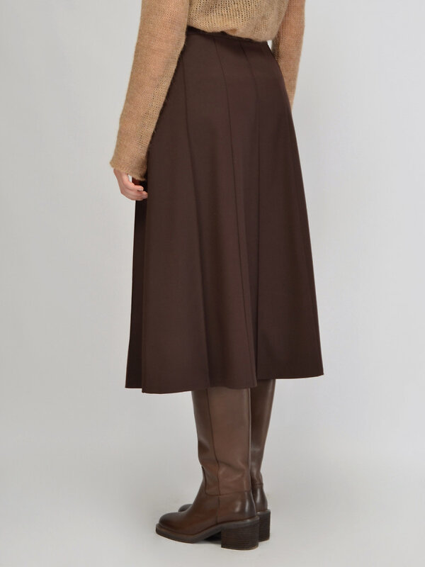VISERDI Юбка 570419 10441-ткр 9451380 коричневый