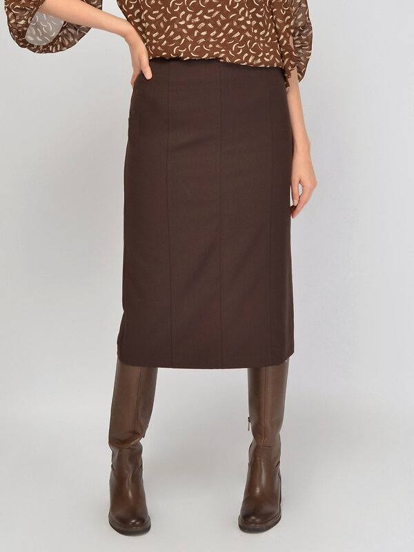 VISERDI Юбка 570422 10440-ткр 9451350 коричневый