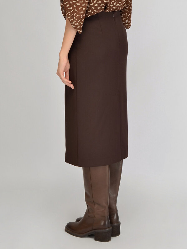 VISERDI Юбка 570422 10440-ткр 9451350 коричневый