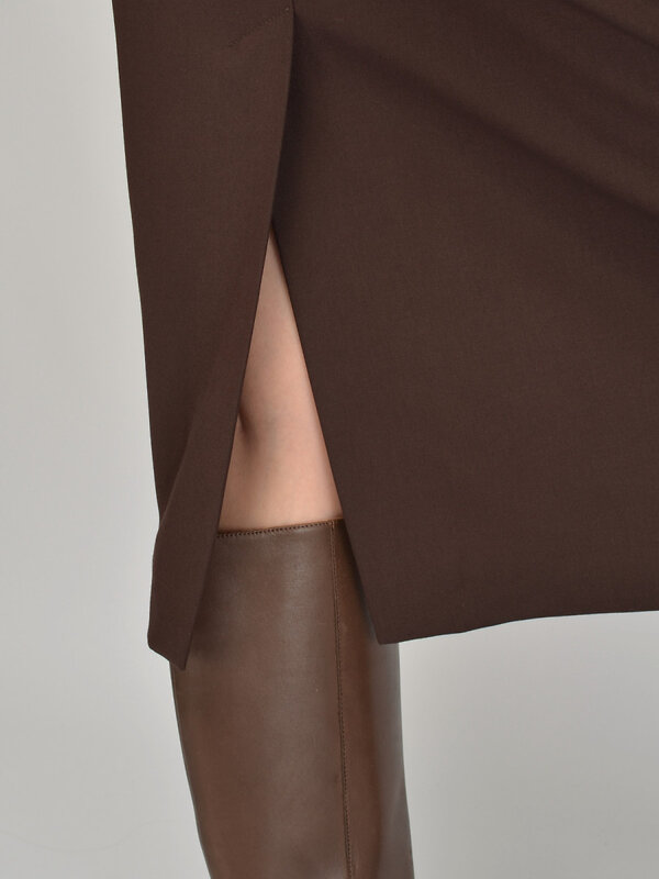 VISERDI Юбка 570422 10440-ткр 9451350 коричневый