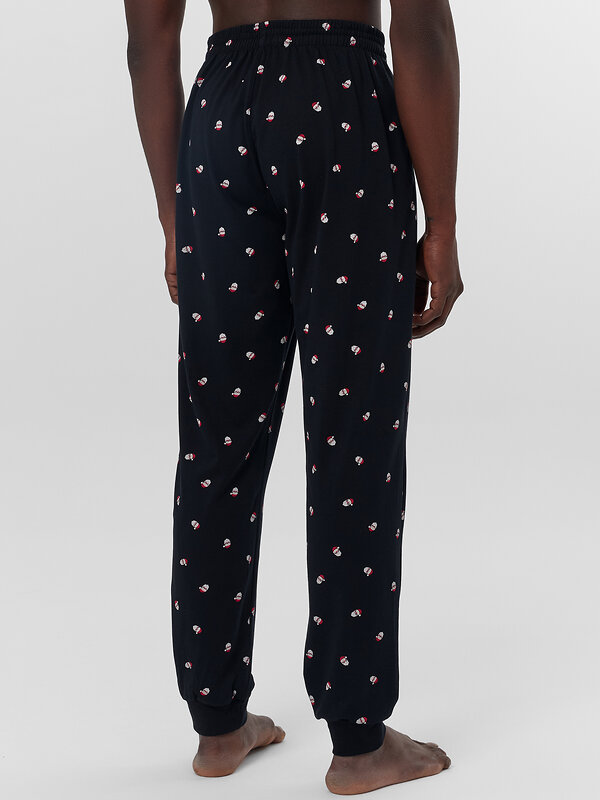 MARK FORMELLE Брюки 570426 581133 мелкая набивка на черном