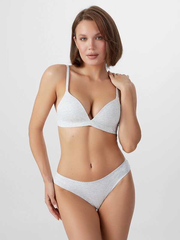 MARK FORMELLE Бюстгальтер 570447 512581 серый меланж