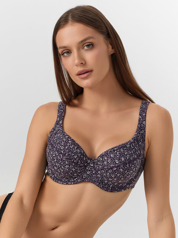 MARK FORMELLE Бюстгальтер 570480 512549 узор на фиолетовом