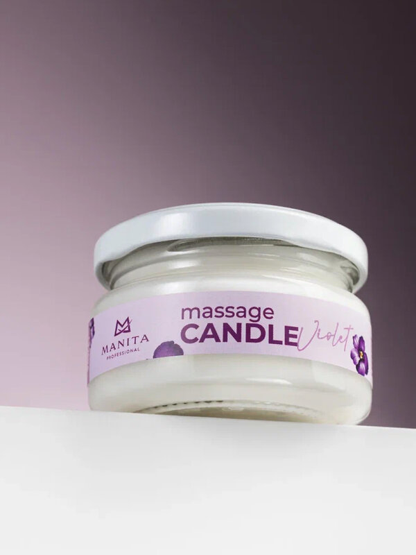 MANITA Свеча массажная / Violet, 100 мл 570521 28141 