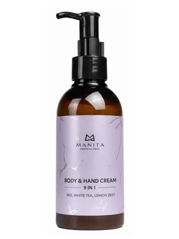 MANITA Парфюмированный крем для рук и тела / Iris, White Tea, Lemon Zest, 150 мл 570533 28147 