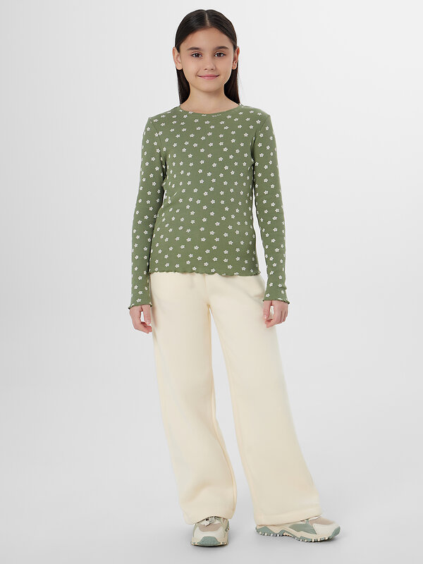 MARK FORMELLE Джемпер 570563 127885 ромашки на зеленом