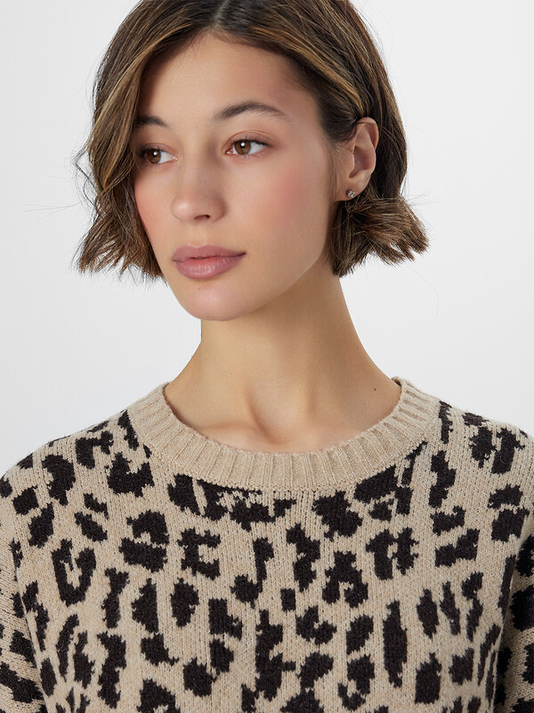 MARK FORMELLE Джемпер 570575 122487 светлый леопард