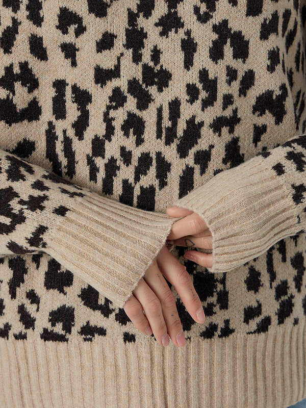 MARK FORMELLE Джемпер 570575 122487 светлый леопард