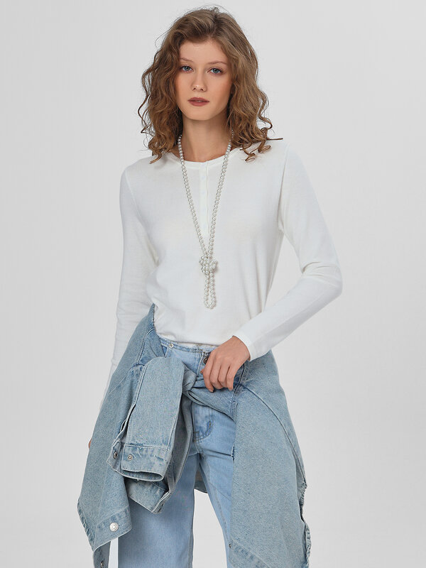 MARK FORMELLE Джемпер 570579 122829 белый