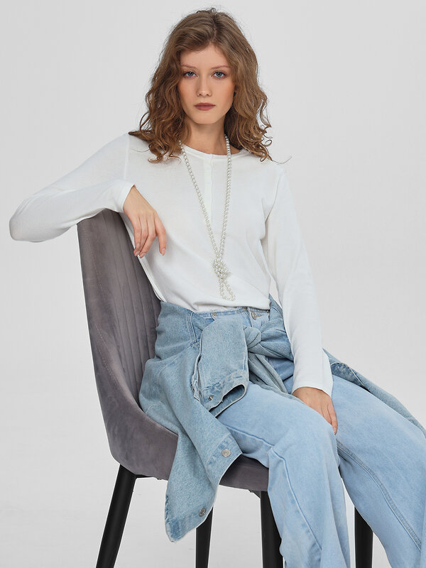 MARK FORMELLE Джемпер 570579 122829 белый