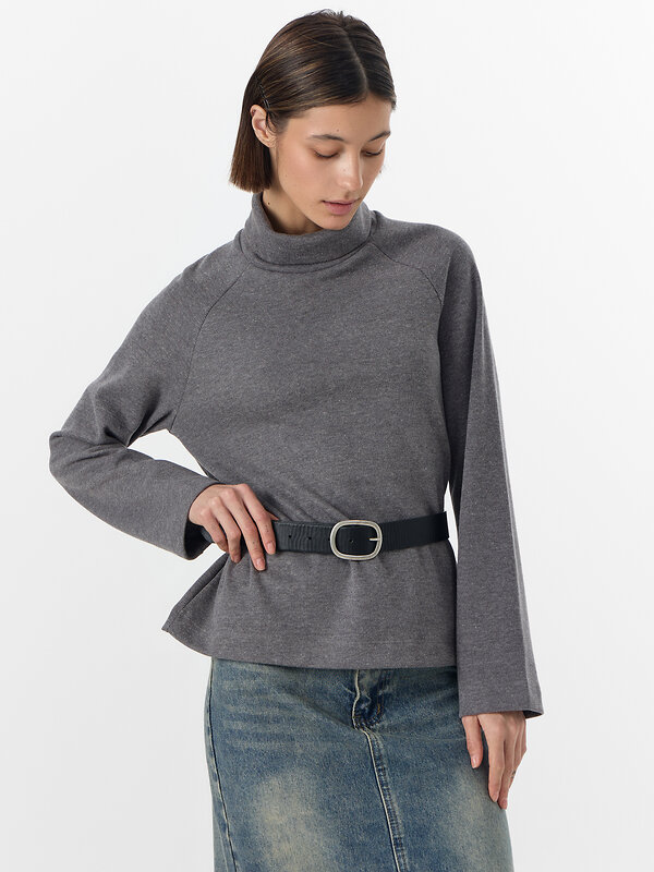 MARK FORMELLE Джемпер 570586 122531 серый меланж