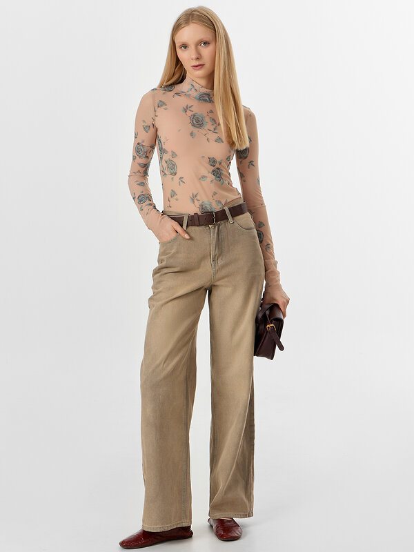 MARK FORMELLE Джемпер 570588 122845 розы на марципане