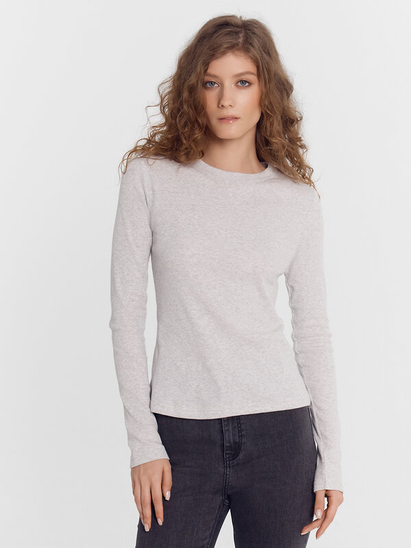 MARK FORMELLE Джемпер 570593 122986 серый меланж