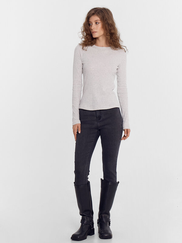 MARK FORMELLE Джемпер 570593 122986 серый меланж