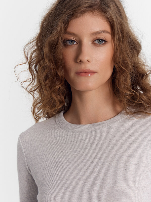 MARK FORMELLE Джемпер 570593 122986 серый меланж