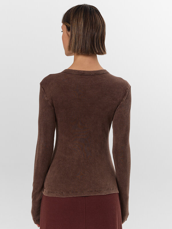 MARK FORMELLE Джемпер 570594 122986 ACID WASH коричневый