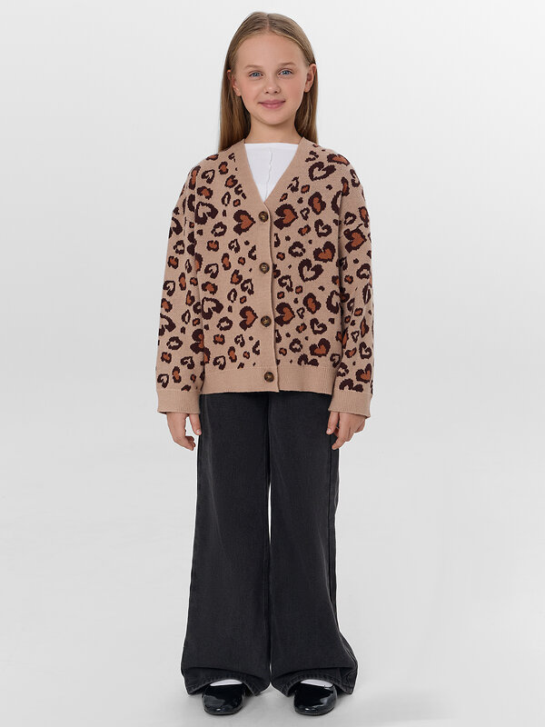 MARK FORMELLE Жакет 570688 167774 леопард на бежевом