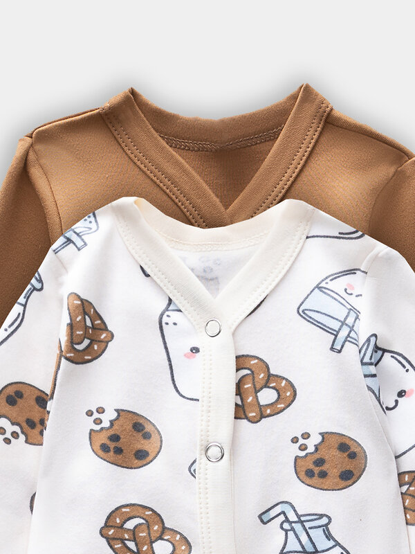 MARK FORMELLE Комбинезон 570713 14005-2 печеньки/молочко на молочном +песочный