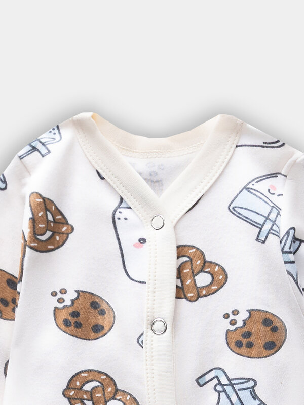 MARK FORMELLE Комбинезон 570713 14005-2 печеньки/молочко на молочном +песочный