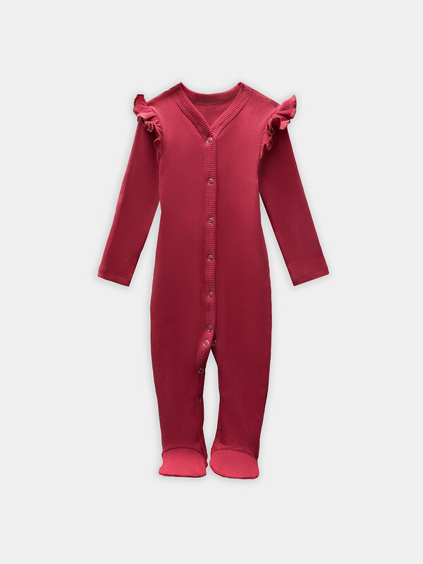 MARK FORMELLE Комбинезон 570714 14007-2 вишенки на молоке +кисельный