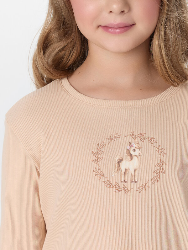 MARK FORMELLE Комплект 570730 567753 бежевый +лошадки на бежевом