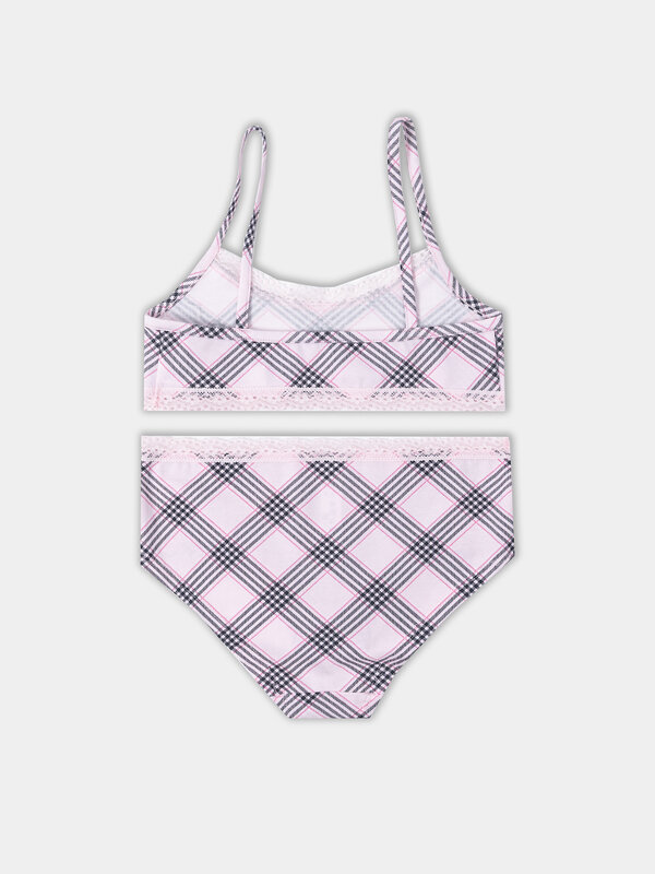 MARK FORMELLE Комплект 570744 447701 клетка черно -розовая