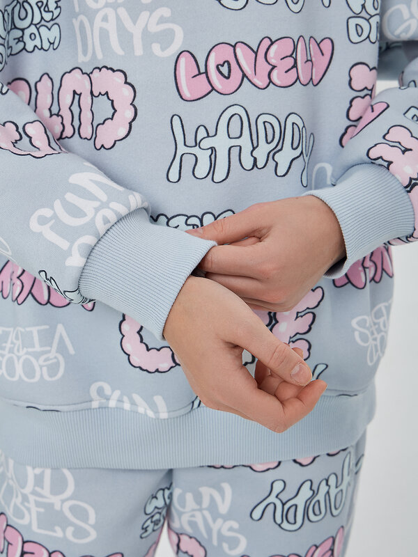 MARK FORMELLE Комплект 570756 397743 надписи на нежно -голубом