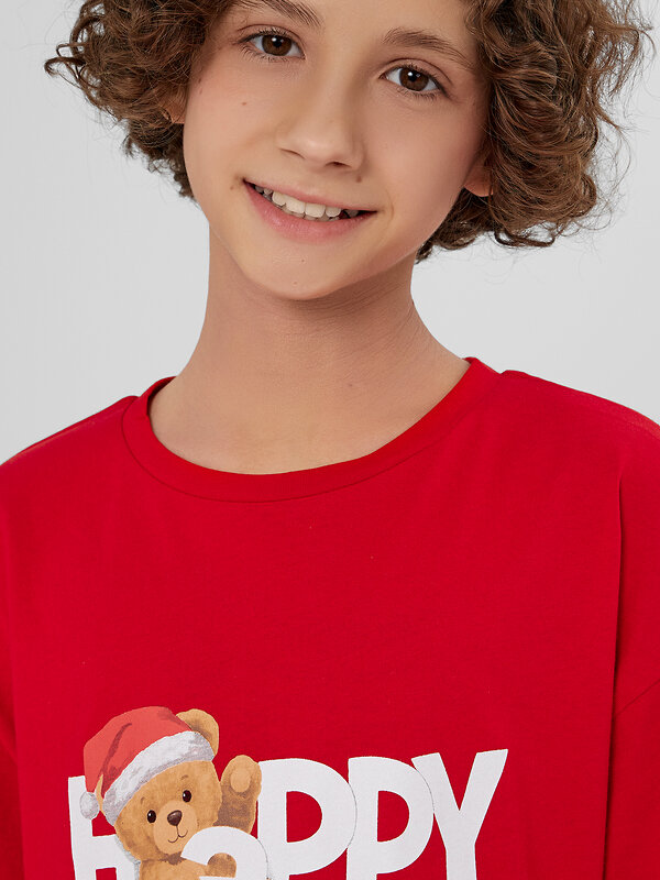 MARK FORMELLE Комплект 570767 563337 красный +праздничные медвежата на синем