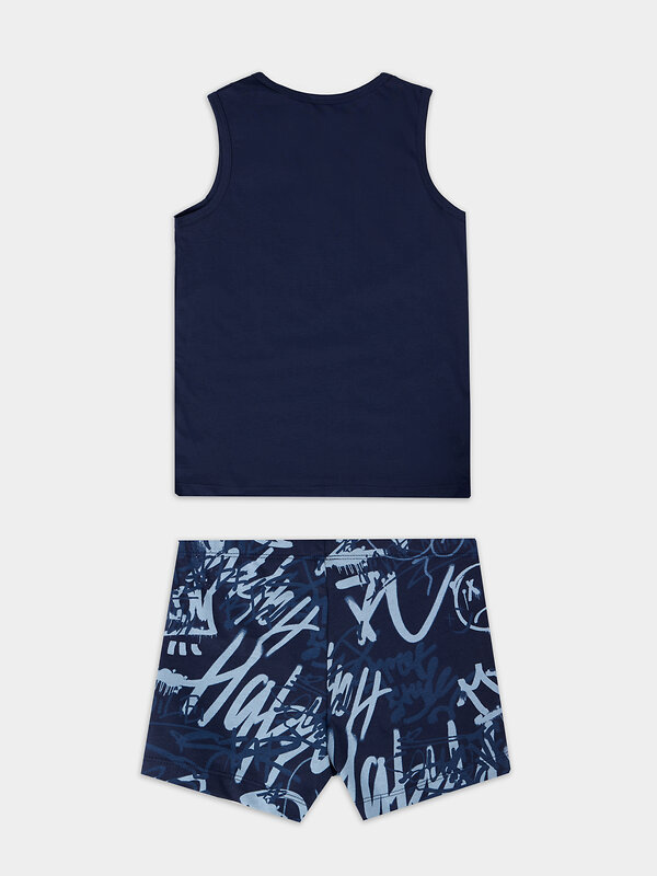 MARK FORMELLE Комплект 570776 443002 т.синий +граффити на т.синем