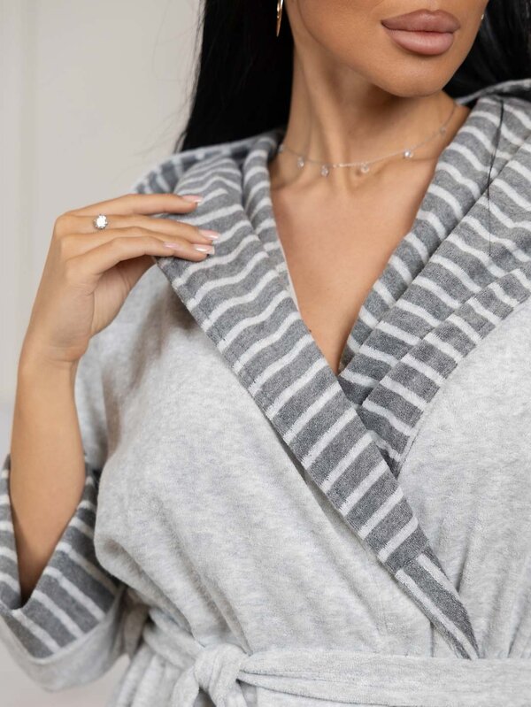 Текс-плюс Халат 570808 НФ-00245870 Серый