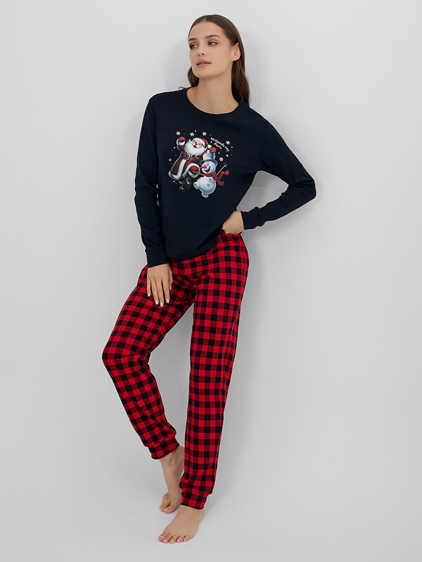 MARK FORMELLE Комплект 570823 592514 черный +черно -красная клетка