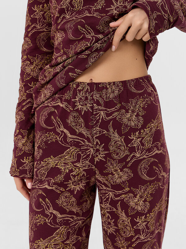 MARK FORMELLE Комплект 570836 592624 золотые олени на бордо