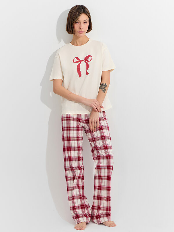 MARK FORMELLE Комплект 570846 592635 молочный +молочно -бордовая клетка