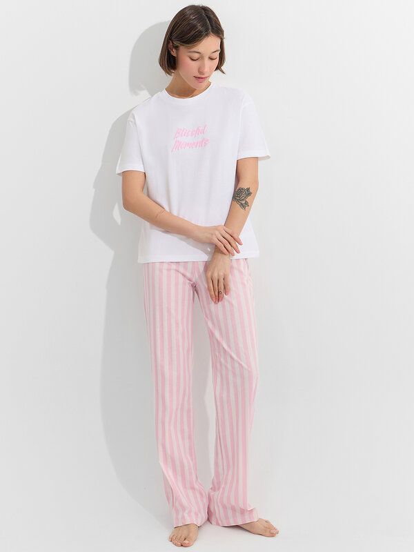 MARK FORMELLE Комплект 570848 592635 белый +розовая полоска