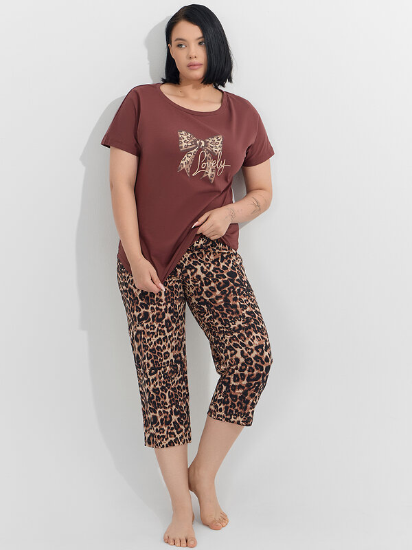 MARK FORMELLE Комплект 570852 592300 горячий шоколад +леопард на песочном