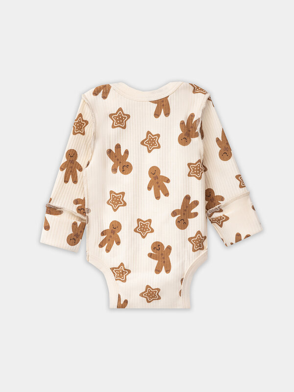 MARK FORMELLE Боди детское 570854 13018-1-2 огненный красный +печеньки на сл.масле