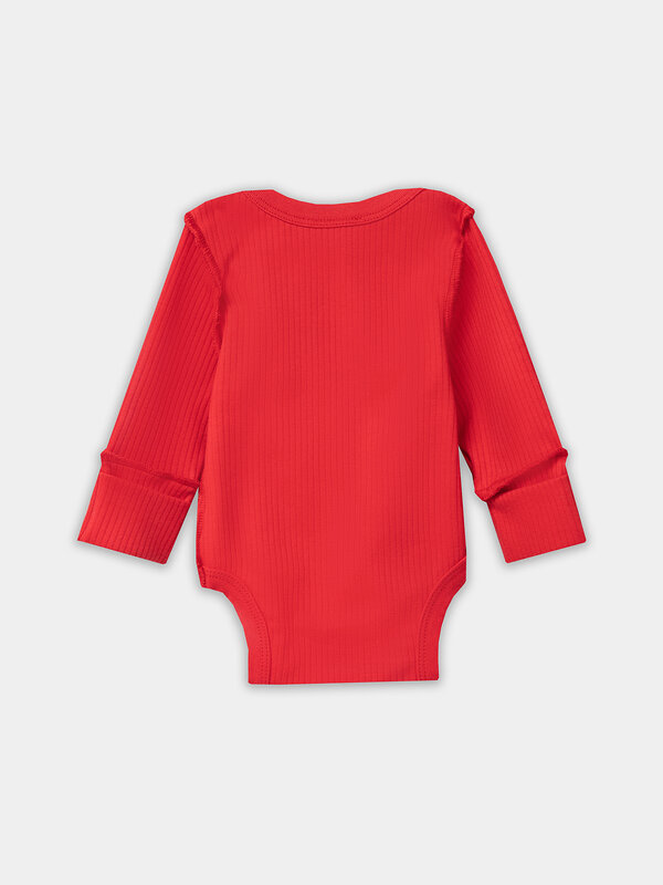 MARK FORMELLE Боди детское 570854 13018-1-2 огненный красный +печеньки на сл.масле