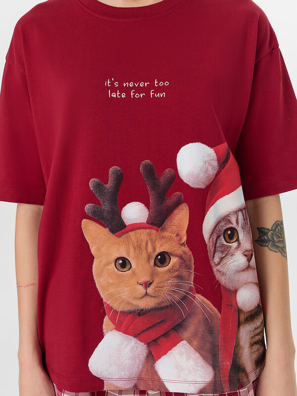 MARK FORMELLE Комплект 570864 592591 бордо +молочно -бордовая клетка