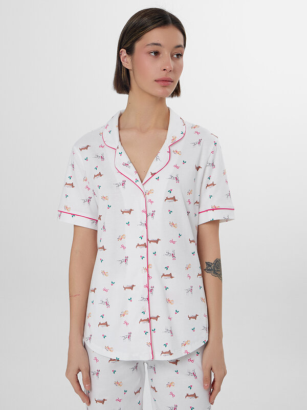 MARK FORMELLE Комплект 570870 592523-1 собачки на белом