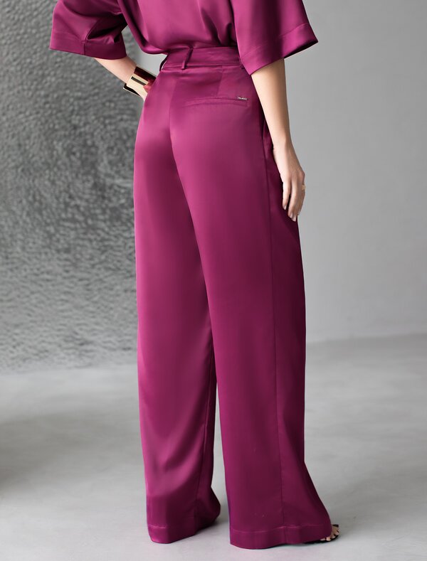 VILATTE Брюки 570899 D24.304 бургунди