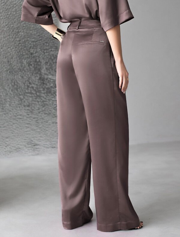 VILATTE Брюки 570900 D24.304 кофейный